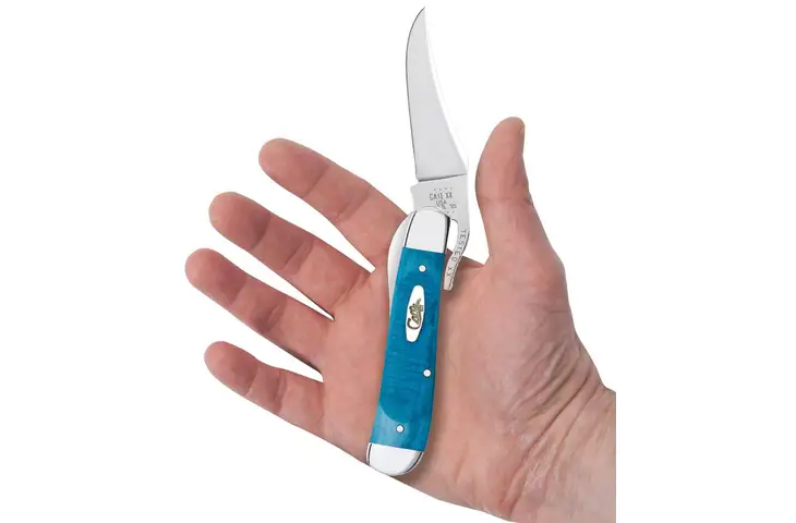 Case Bone Sawcut Jig RussLock Folding Knife - view 6